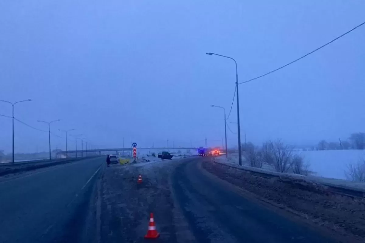 В Самарской области перевернулся автомобиль, водитель погиб