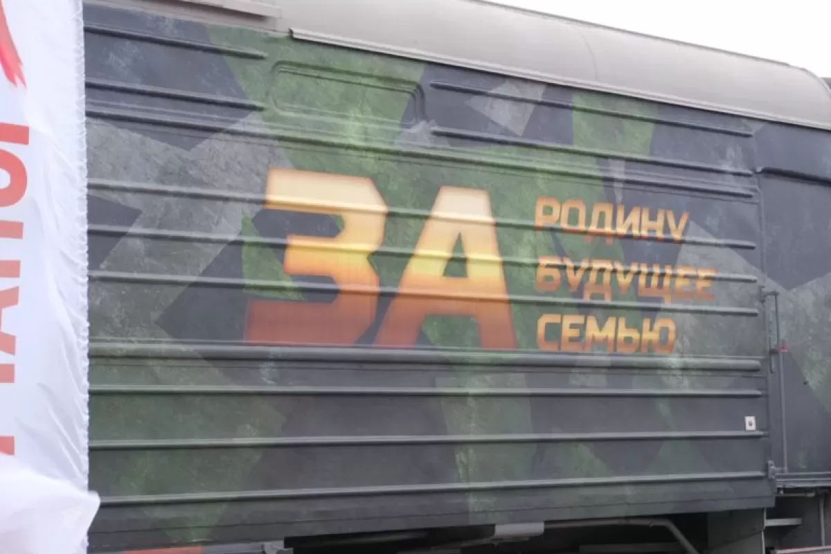 В Самаре 16 марта встретят тематический поезд Минобороны России «Сила в правде»