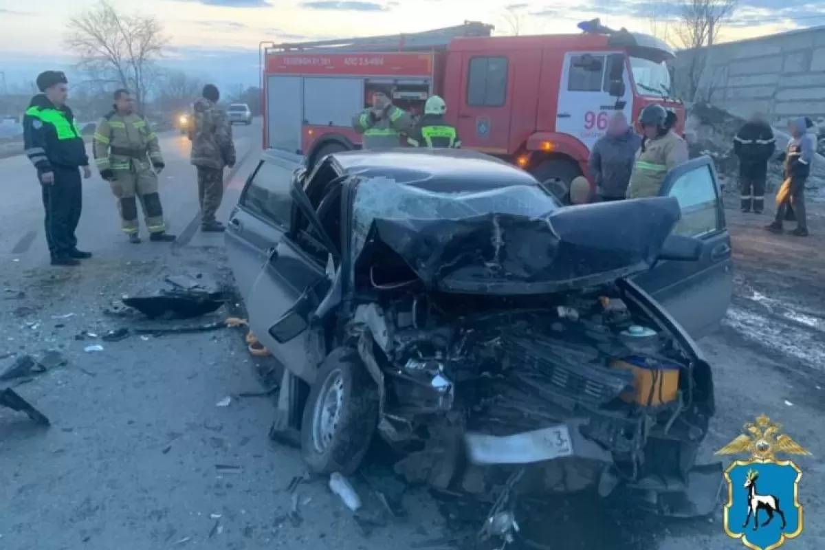 В Самарской области в ДТП погиб пассажир