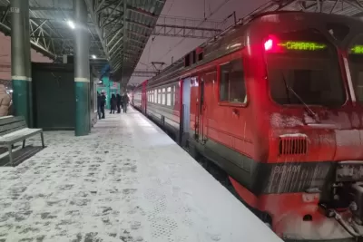 В Самарской области в новогодние праздники изменили график движения электричек