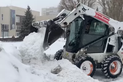 В Самаре с улиц и дорог с начала сезона вывезли более 300 тыс. тонн снега