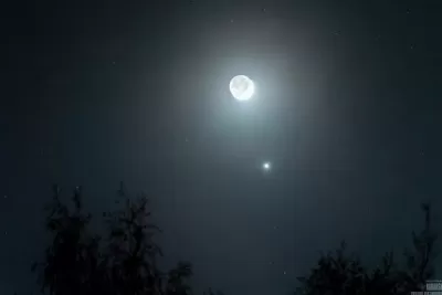 В Самаре можно будет увидеть на небе сближение Юпитера с Луной