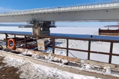В Самарской области новый мост соединил берега Волги