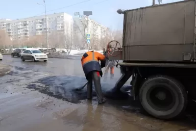 Аварийно-ямочный ремонт выполнили на 36 объектах улично-дорожной сети Самары