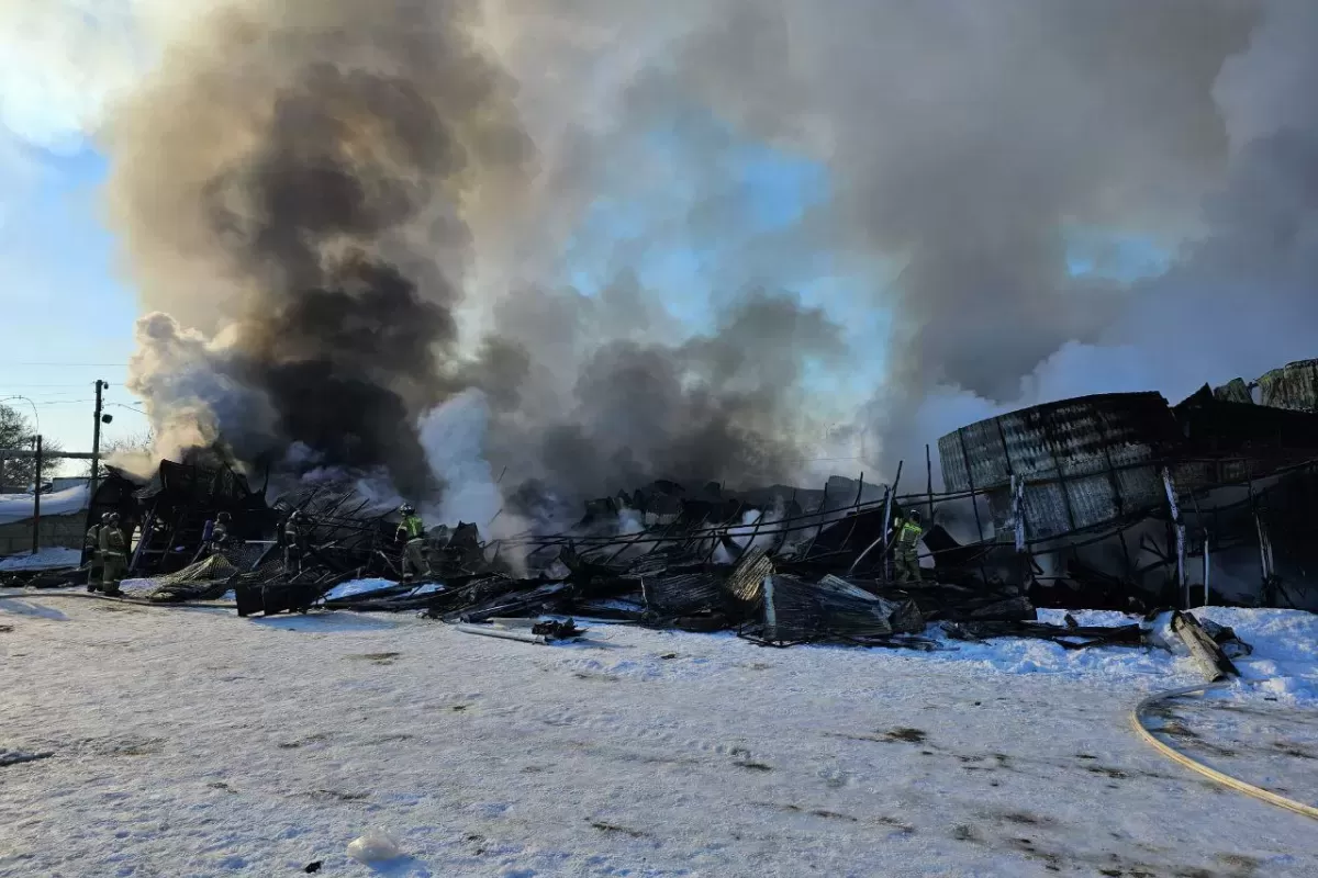В Самаре потушили пожар на Кировском рынке