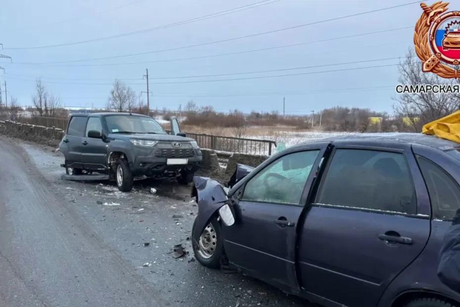 Водитель погиб в ДТП на трассе под Самарой ранним утром 1 января