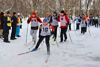 В самарском парке «Воронежские озера» прошла гонка на Кубок тренера Давыдова