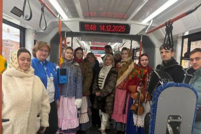 Культурный проект &laquo;Интерактивный трамвай&raquo; запустили в Самаре