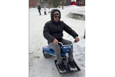 Электроснегокаты в аренду заметили на улицах Самары