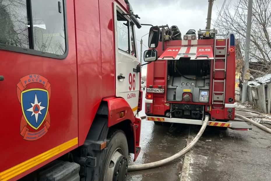 В Сызрани и окрестностях произошло массовое возгорание бань