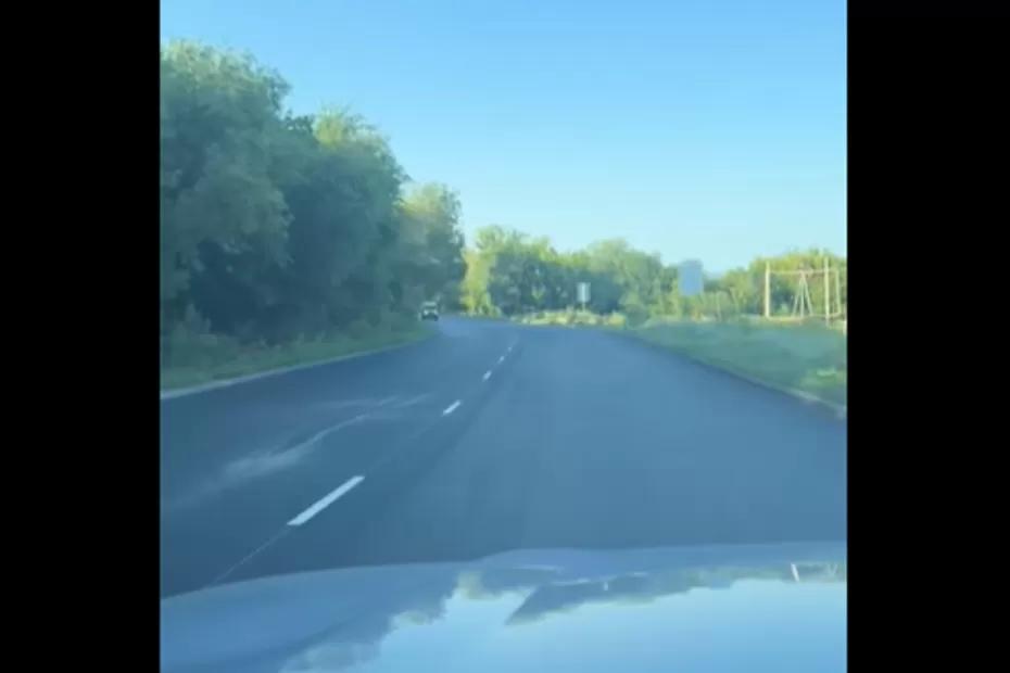Ольга Драгункина выложила видео с дороги, где раньше водители Сызрани убивали свои машины