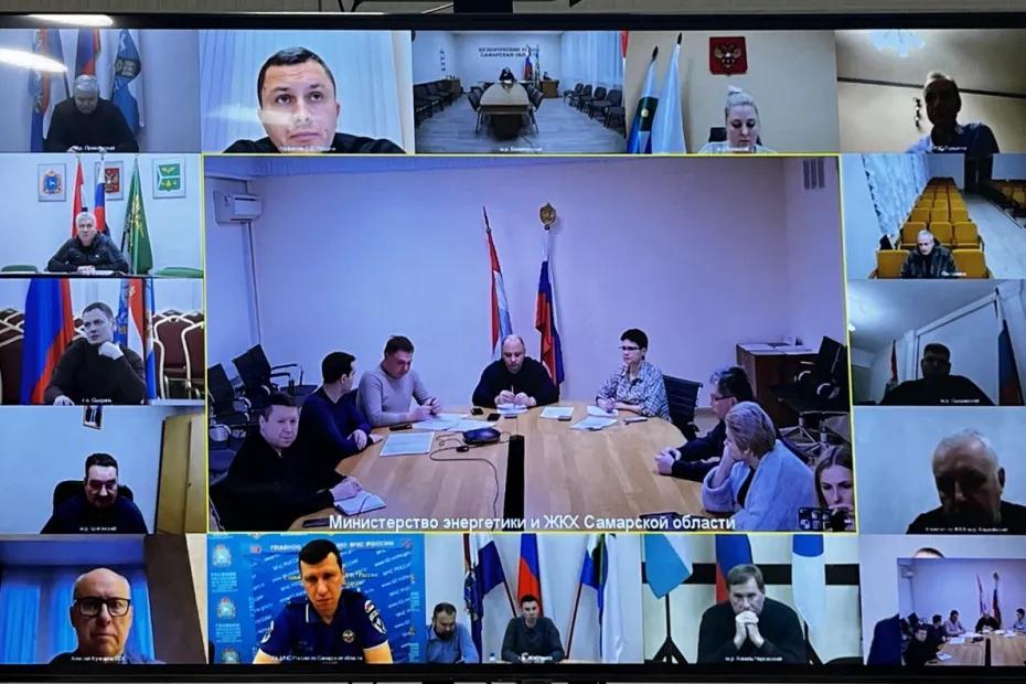 В Самарской области создан оперштаб по ликвидации последствий снегопада и аварийных отключений электроснабжения