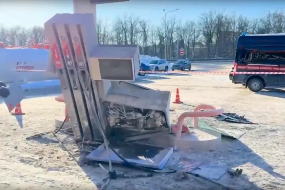 Не диверсия, а покушение на человека: в Самарской области горящая машина таранила АЗС