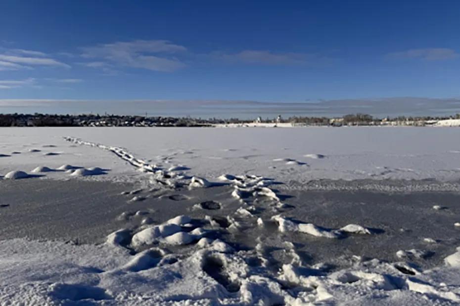 Рыбак из Сызрани с диким криком ушел под лед: очевидцы и ахнуть не успели