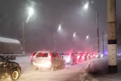 Город встал: дороги Сызрани сковали огромные пробки