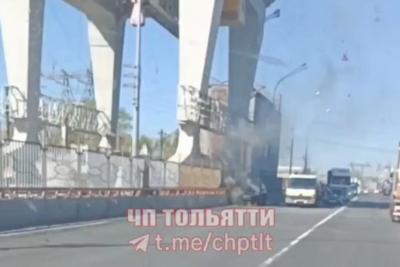 Что-то много машин горит, а еще не лето: на Жигулевской ГЭС произошло серьезное ЧП - видео