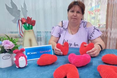Сердечки Натальи из Сызрани греют сердца солдат на передовой