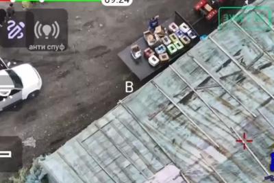 В Самарской области полиция запустила БПЛА при облаве на мигрантов - видео