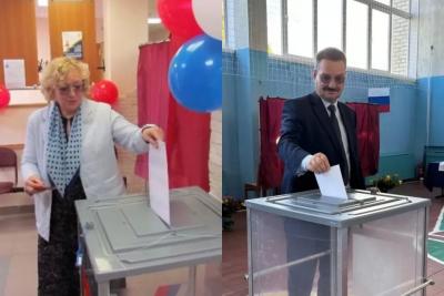 Гожая отчиталась о высокой явке, а Строев решил не ждать: как проходят выборы под Сызранью
