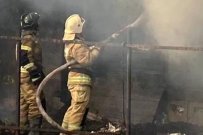 Пожар начался на объектах ТЭК: больше половины беспилотников ВСУ были сбиты в Поволжье