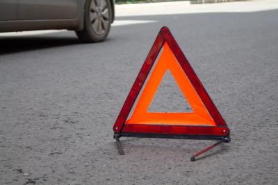 В Сызрани от удара Гранту выбросило на тротуар