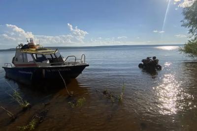 В Самарской области квадроцикл с женщинами рухнул с обрыва в Волгу - фото
