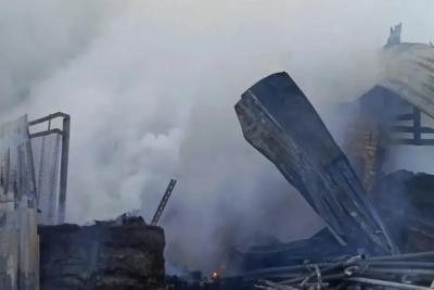 Трагедия под Сызранью произошла в пятом часу утра: от жилого дома остался пепел