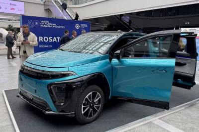 На выставке «Иннопром. Беларусь» показали российский электромобиль «Атом». Эксклюзивные подробности о новинке