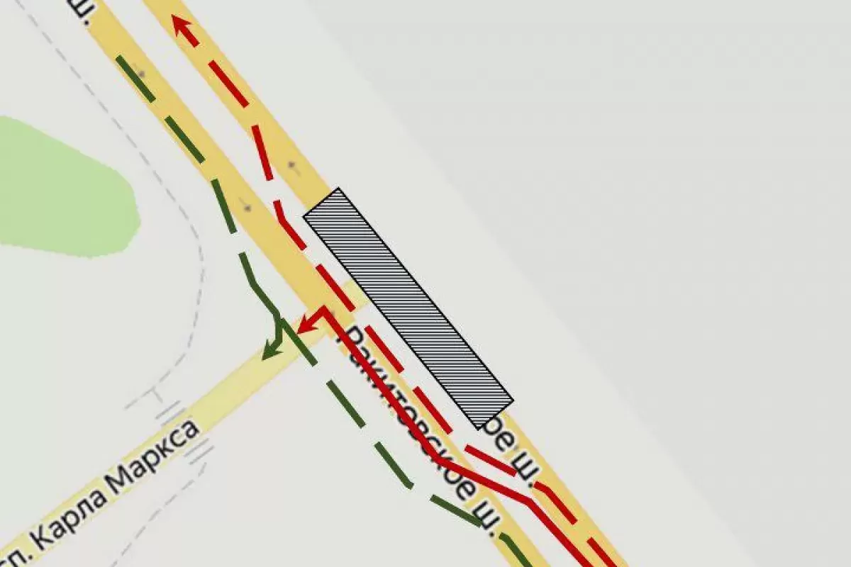 Движение на Ракитовском шоссе в Самаре ограничат из-за реконструкции с 20 апреля