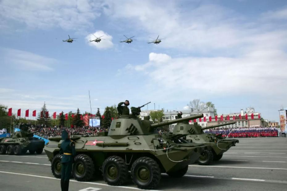 Парад Победы с военной техникой состоится на площади Куйбышева в Самаре 9 мая