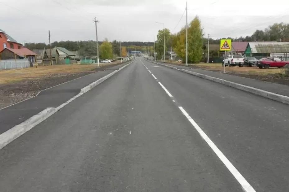 Завершен капремонт трассы, ведущей к Муранскому бору в Самарской области