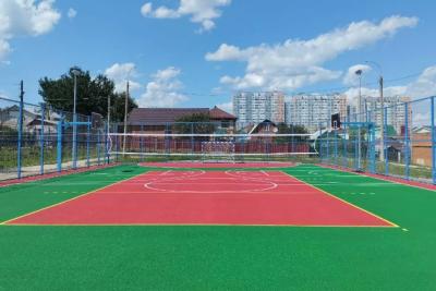 42 новые спортплощадки из 100 запланированных построили в Самарской области