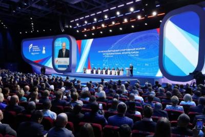 Президент РФ Владимир Путин посетил Самару 6 ноября