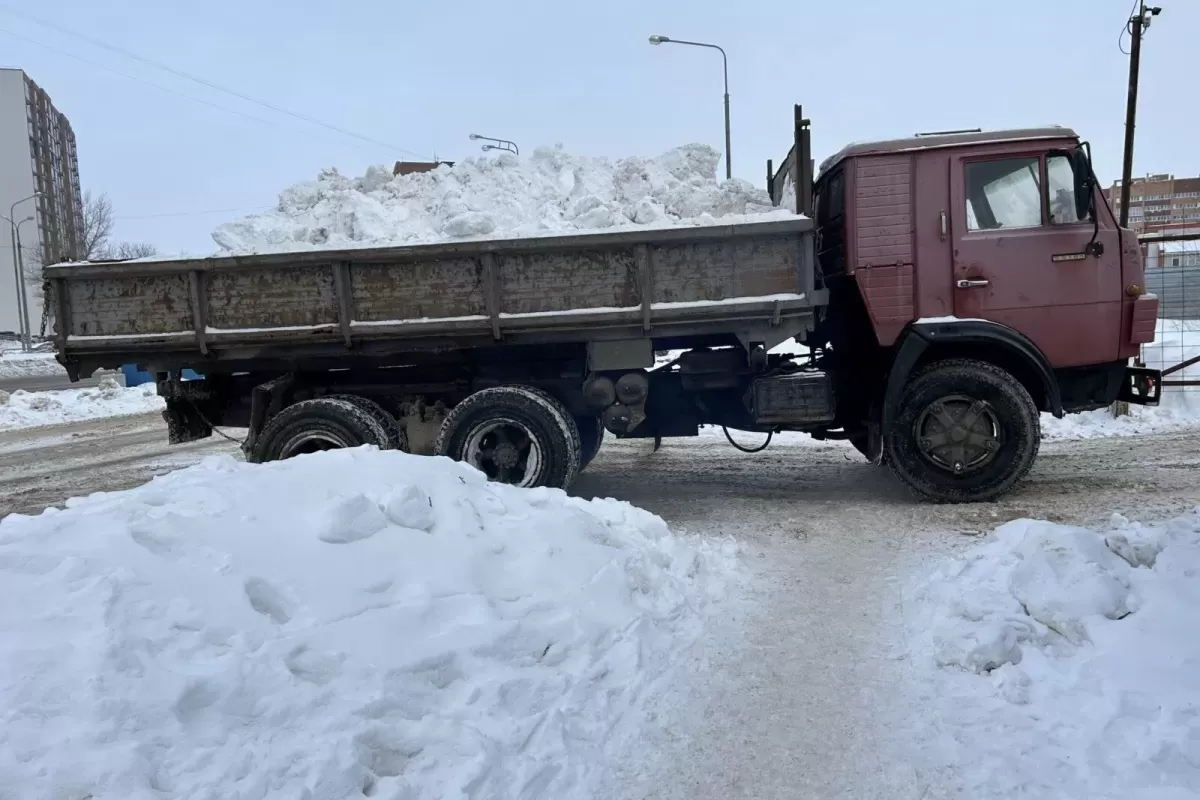 В Самаре за зиму вывезли более 383 тысяч тонн снега