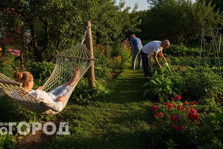 Лежу на гамаке и любуюсь, как работают соседи: 10 дел в огороде, которых можно не делать Лежу на гамаке и любуюсь, как работают соседи: 10 дел в огороде, которых можно не делать