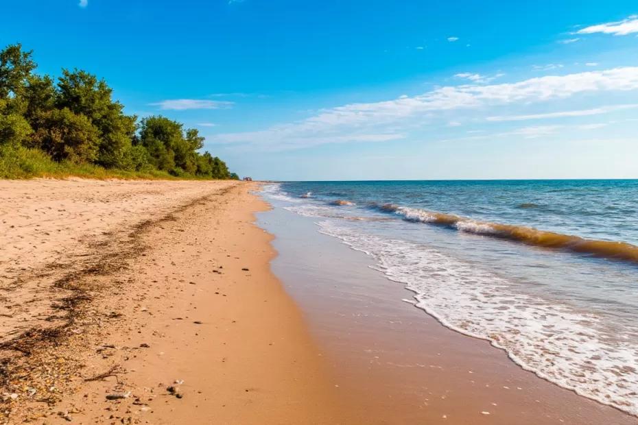 Реальная обстановка на пляжах Азовского моря. Толпы народа, чебуреки, кукуруза и нашествие полчищ медуз