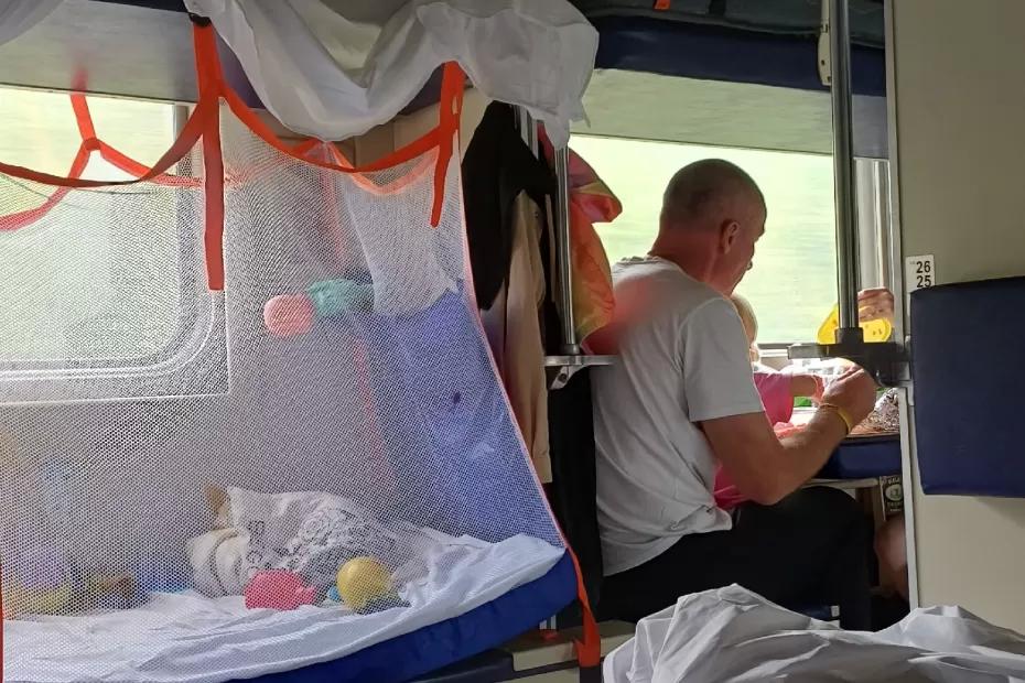 «Сначала ребенок поест, отодвину белье, а потом лезьте к себе на полку»: как отреагировал проводник на спор в купе