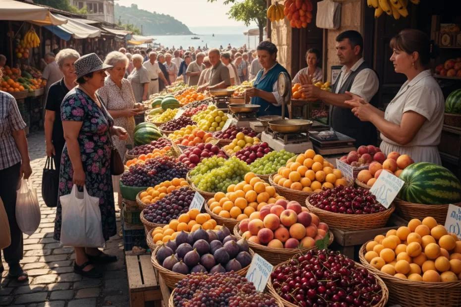 Попали в Крым в ноябре - и обомлели: такого разнообразия фруктов еще не встречали. Вот что купили и по какой цене