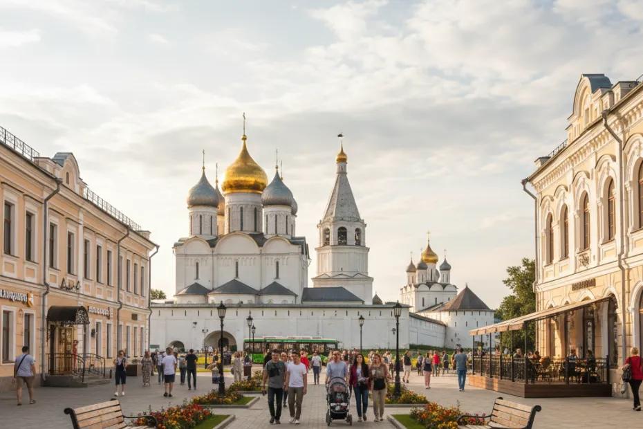 За 15 лет преобразился, словно по волшебству: уютный российский город, красивый и благоустроенный - от Москвы 208 км