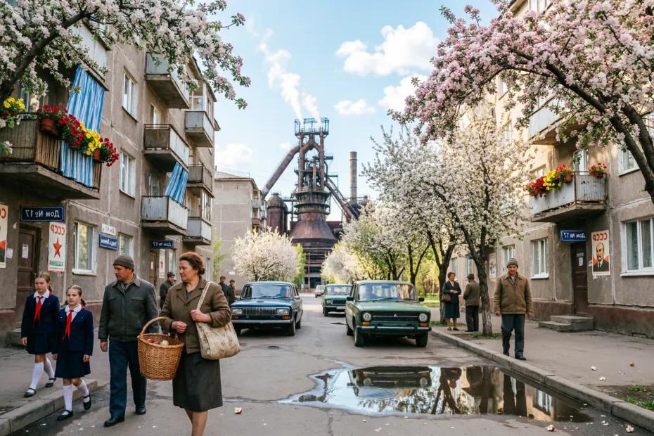 Город СССР, где по приказу Сталина вместо тополей высадили 20 миллионов яблонь - где находится