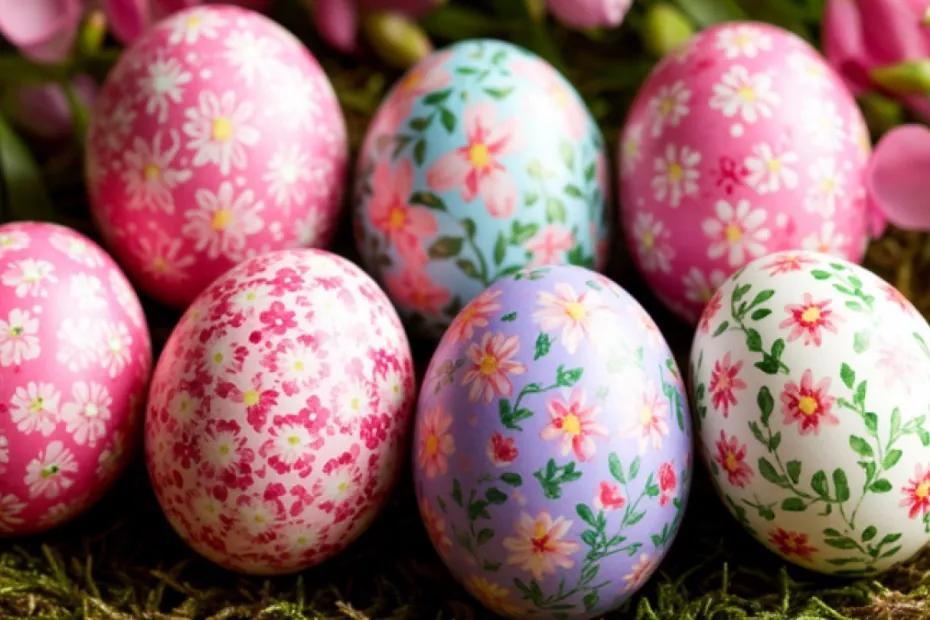 Теперь на Пасху крашу яйца только так - получается сказочная красота: показываю необычный способ