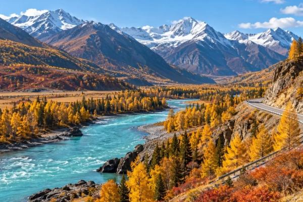 На Алтай осенью едут не за купанием: 7 причин увидеть его в сентябре - горы выглядят совсем иначе