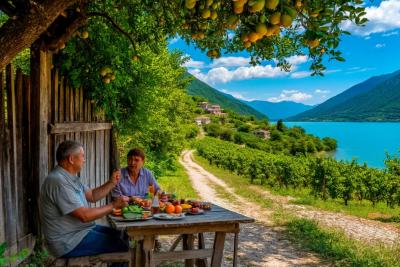 Чем отличается жизнь богатых в Абхазии? Посетили дом состоятельного жителя - что впечатлило, а что показалось странным