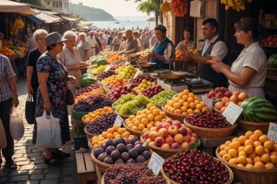 Попали в Крым в ноябре - и обомлели: такого разнообразия фруктов еще не встречали. Вот что купили и по какой цене