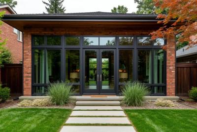 Вот почему в США у многих нет заборов и в домах стоят стеклянные двери - а у нас даже дачу строят как крепость