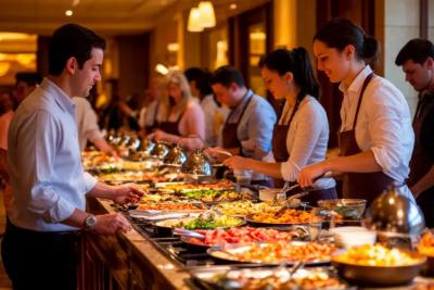 Шведский стол в Дубае: мясо до отвала, десерты как в сказке и эксклюзивные блюда Эмиратов