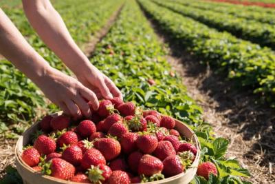 Съездила в совхоз на сбор клубники: как собирают ягоды в этом году и сколько зарабатывают на сборах