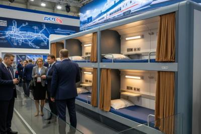 К столику в плацкарте пускать перестанут - в новых вагонах их начнут делать прямо наверху