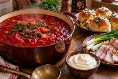 Борщ больше не закисляю уксусом: добавляю другой продукт - свёкла остаётся яркой, а вкус получается мягче