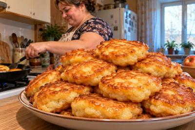 Жарю яблочные пышки: из 2 яблок получается целая гора румяных нежнятинок, пухлых, как пончики - вкусные даже без варенья и сметаны